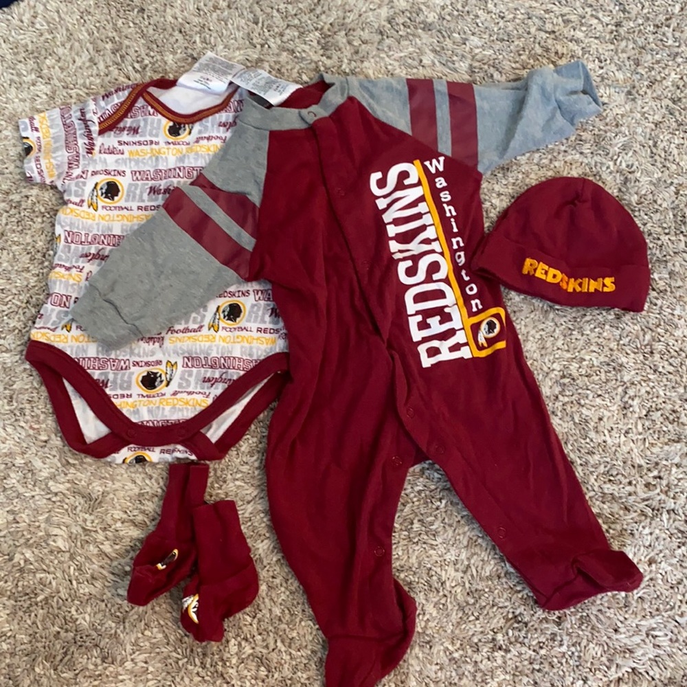 0-3 months redskins bundle Washington football